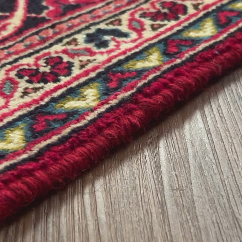 שטיח קשאן פרסי 00 אדום 304*201