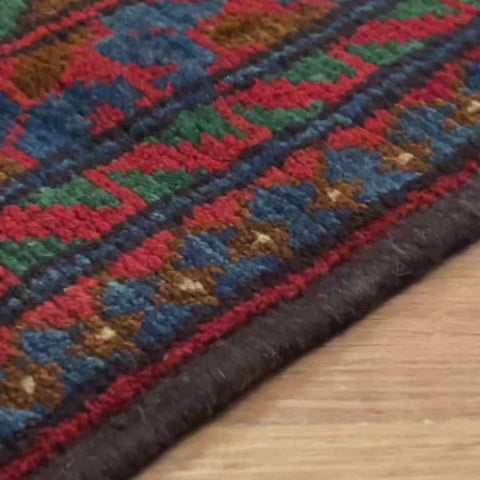 שטיח  אפגני בוכרה 00 כחול 198*152  | Bokhara Rug